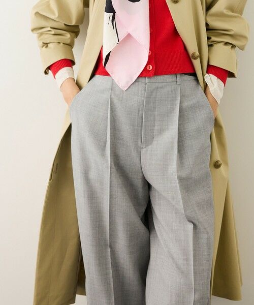 ROPE' / ロペ その他パンツ | ノンミュールジングウール ストレートワイドパンツ/セットアップ対応 | 詳細16