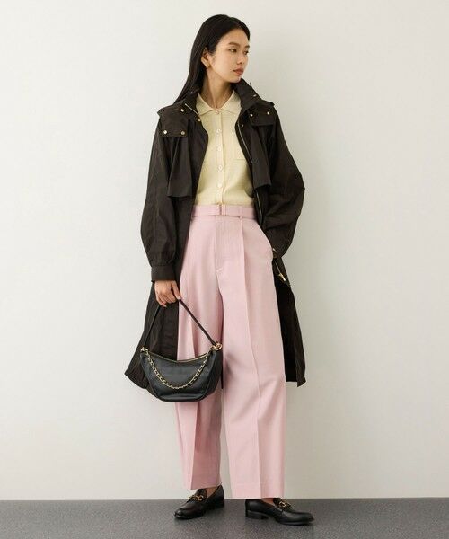 ROPE' / ロペ その他パンツ | ノンミュールジングウール ストレートワイドパンツ/セットアップ対応 | 詳細22