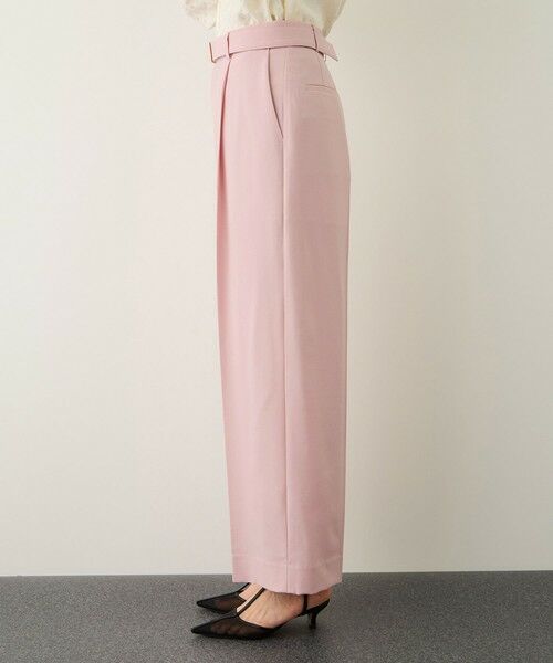 ROPE' / ロペ その他パンツ | ノンミュールジングウール ストレートワイドパンツ/セットアップ対応 | 詳細24