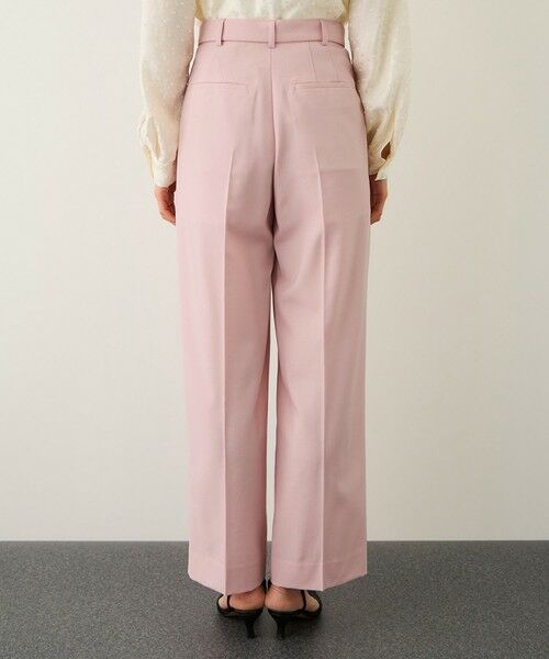 ROPE' / ロペ その他パンツ | ノンミュールジングウール ストレートワイドパンツ/セットアップ対応 | 詳細25
