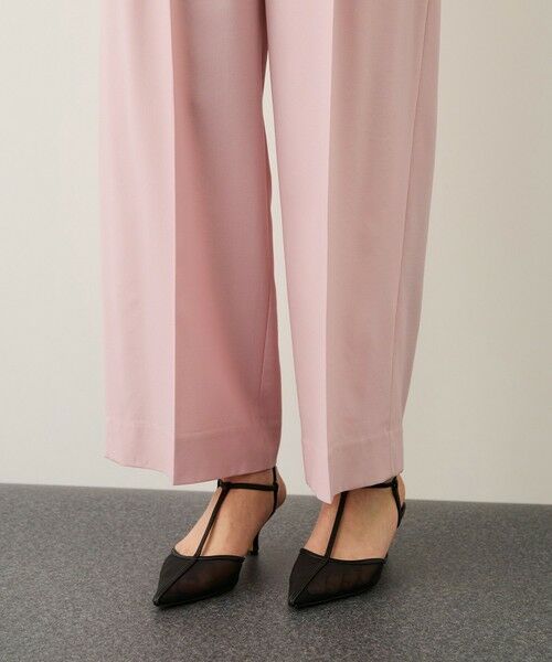 ROPE' / ロペ その他パンツ | ノンミュールジングウール ストレートワイドパンツ/セットアップ対応 | 詳細29