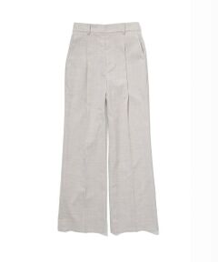 ROPE' / ロペ その他パンツ | リネンライクセミフレアパンツ/イージーケア・セットアップ対応