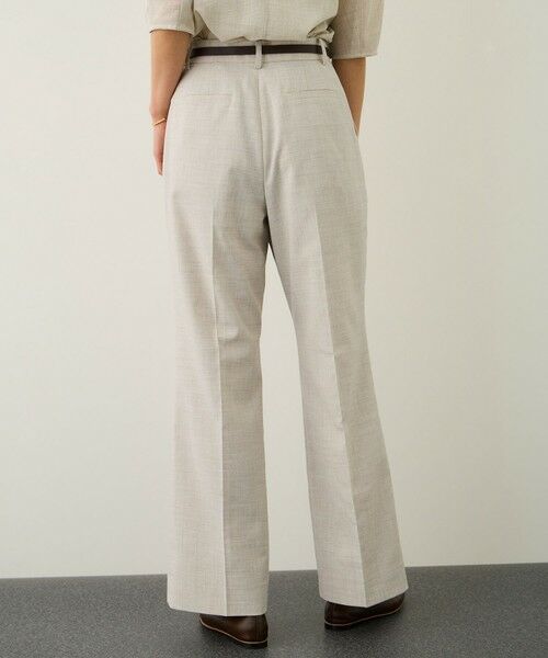 ROPE' / ロペ その他パンツ | リネンライクセミフレアパンツ/イージーケア・セットアップ対応 | 詳細2