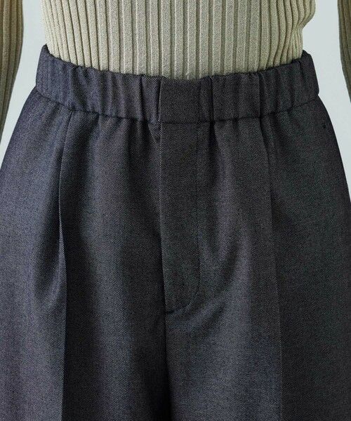 ROPE' / ロペ スラックス・ドレスパンツ | トリアセツイル ワンタックイージーワイドパンツ(デニムライク)/イージーケア・セットアップ対応 | 詳細14