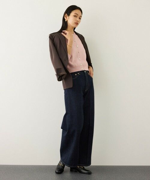 ROPE' / ロペ テーラードジャケット | ウエストシェイプ ベルテッドシングルジャケット/セットアップ対応 | 詳細14