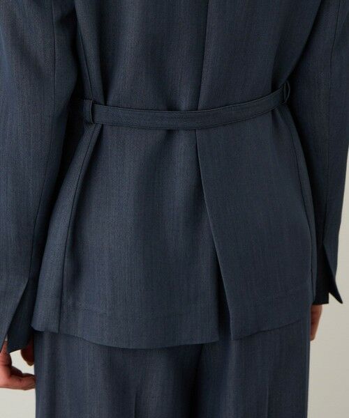 ROPE' / ロペ テーラードジャケット | ウエストシェイプ ベルテッドシングルジャケット/セットアップ対応 | 詳細21
