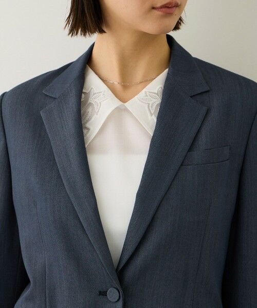 ROPE' / ロペ テーラードジャケット | ウエストシェイプ ベルテッドシングルジャケット/セットアップ対応 | 詳細23