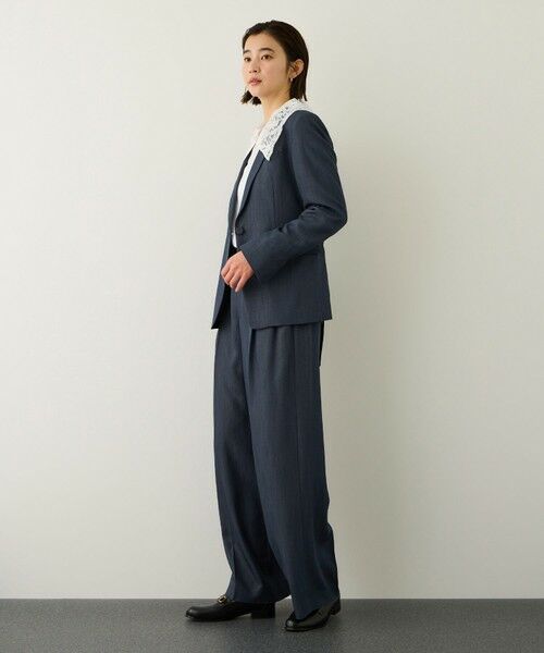 ROPE' / ロペ テーラードジャケット | ウエストシェイプ ベルテッドシングルジャケット/セットアップ対応 | 詳細9
