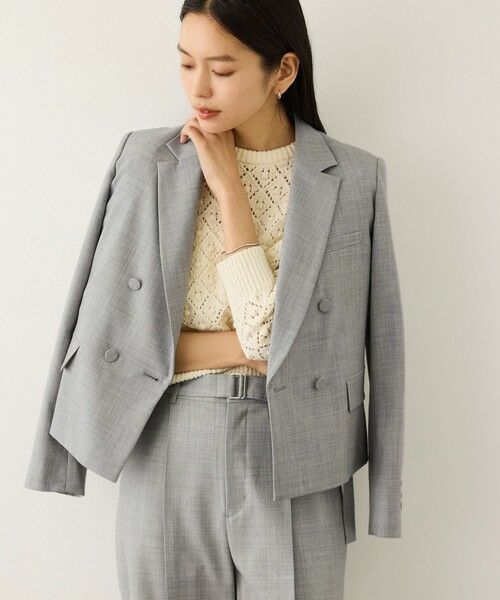 ROPE' / ロペ テーラードジャケット | ノンミュールジングウール テーラードジャケット/セットアップ対応 | 詳細13