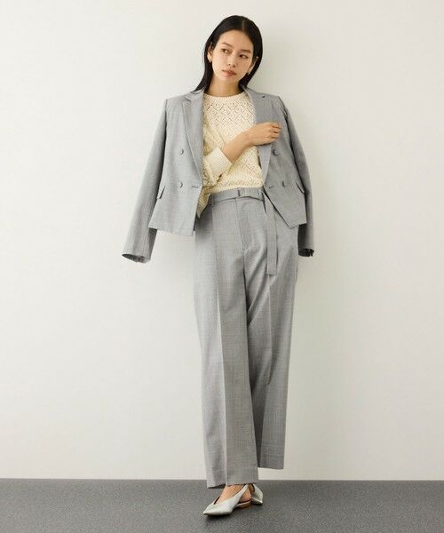 ROPE' / ロペ テーラードジャケット | ノンミュールジングウール テーラードジャケット/セットアップ対応 | 詳細15