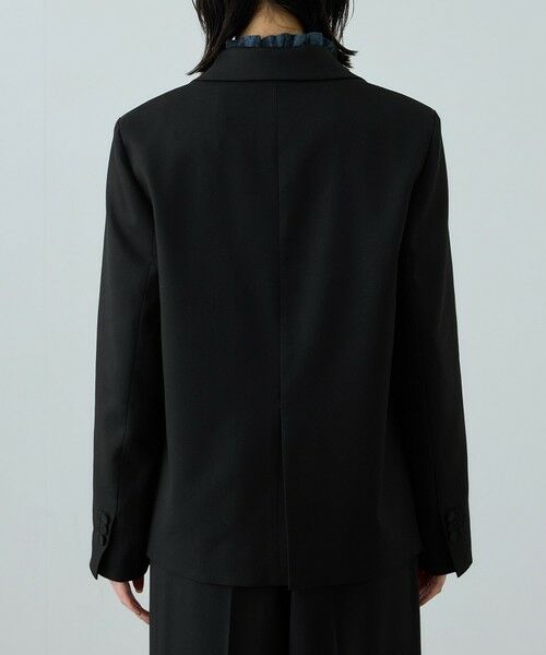 ROPE' / ロペ テーラードジャケット | トリアセツイル シングルテーラードジャケット(デニムライク)/セットアップ対応 | 詳細16