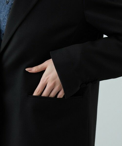 ROPE' / ロペ テーラードジャケット | トリアセツイル シングルテーラードジャケット(デニムライク)/セットアップ対応 | 詳細20