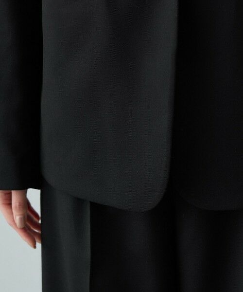 ROPE' / ロペ テーラードジャケット | トリアセツイル シングルテーラードジャケット(デニムライク)/セットアップ対応 | 詳細21