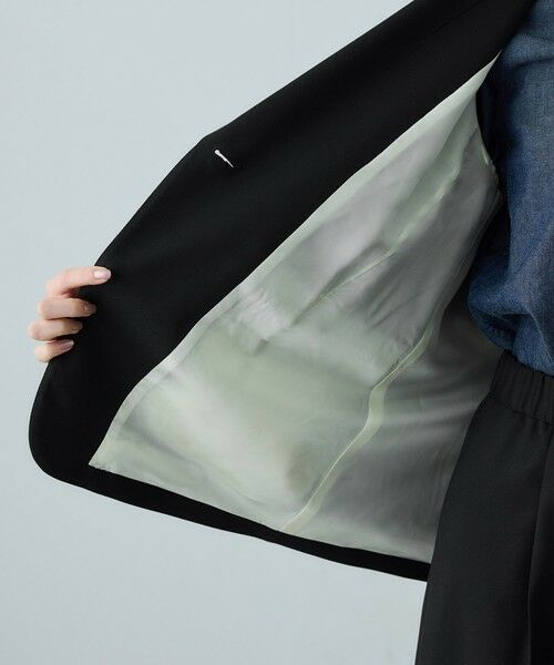 ROPE' / ロペ テーラードジャケット | トリアセツイル シングルテーラードジャケット(デニムライク)/セットアップ対応 | 詳細22