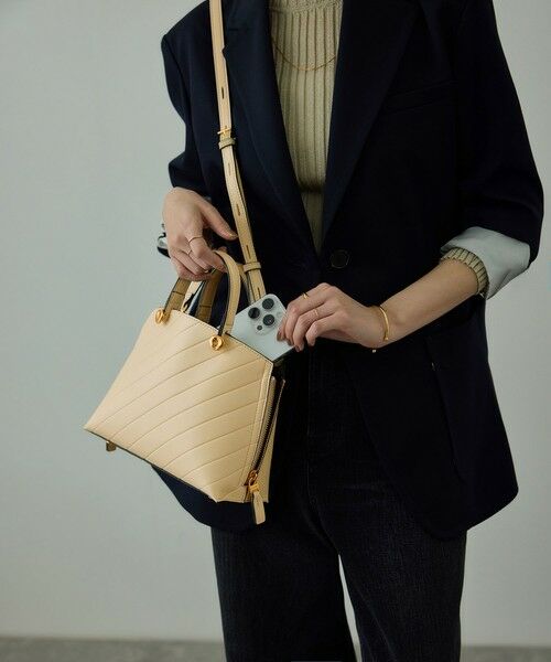 ROPE' / ロペ ハンドバッグ | 【E'POR】【数量限定】 Y BAG Mini Emboss【超軽量】【25AW】 | 詳細30