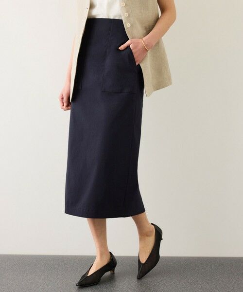 ROPE' / ロペ ミニ・ひざ丈スカート | [美人スカート]ハイストレッチポケット付きタイトスカート/26SS | 詳細28