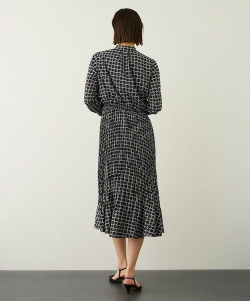 ROPE' / ロペ ミニ丈・ひざ丈ワンピース | ship's rope' オリジナルプリントプリーツタイワンピース | 詳細5