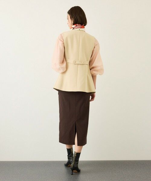 ROPE' / ロペ シャツ・ブラウス | キュプラシルクボリュームスリーブブラウス/イージーケア | 詳細16