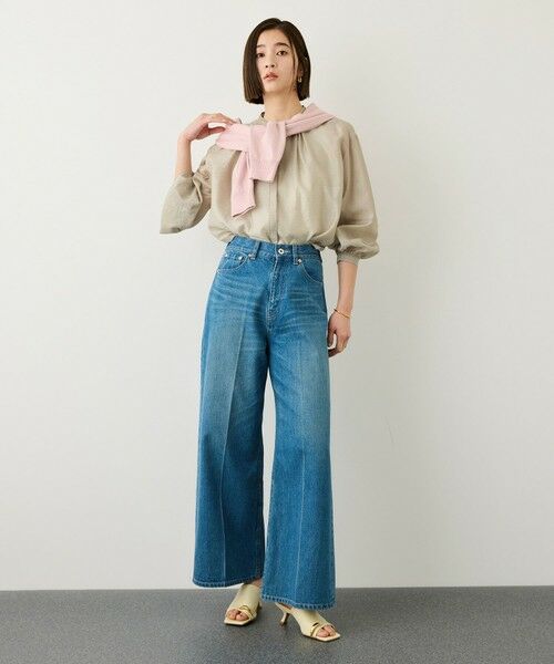 ROPE' / ロペ シャツ・ブラウス | キュプラシルクボリュームスリーブブラウス/イージーケア | 詳細19