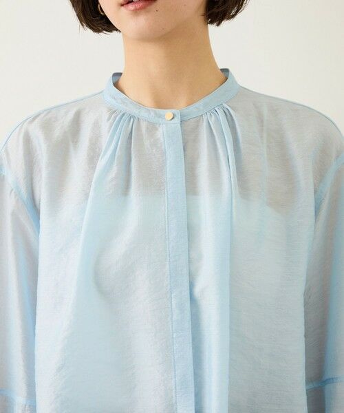 ROPE' / ロペ シャツ・ブラウス | キュプラシルクボリュームスリーブブラウス/イージーケア | 詳細24