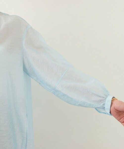 ROPE' / ロペ シャツ・ブラウス | キュプラシルクボリュームスリーブブラウス/イージーケア | 詳細26