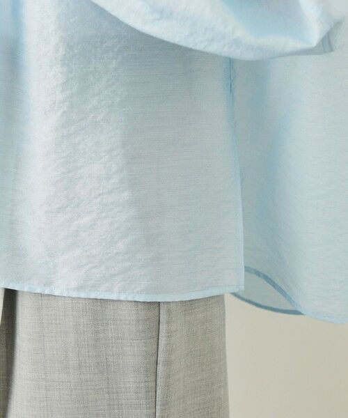ROPE' / ロペ シャツ・ブラウス | キュプラシルクボリュームスリーブブラウス/イージーケア | 詳細27