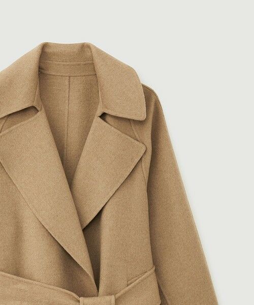 ROPE' / ロペ その他アウター | コロンボキャメルリバーロングコート | 詳細10
