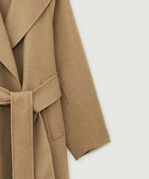 ROPE' / ロペ その他アウター | コロンボキャメルリバーロングコート | 詳細11