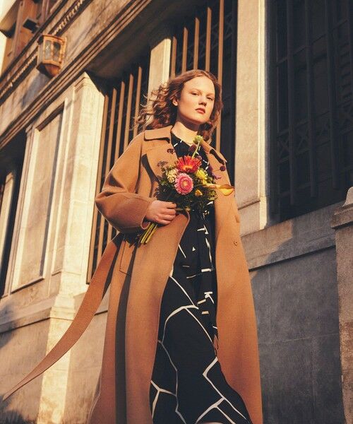 ROPE' / ロペ その他アウター | コロンボキャメルリバーロングコート（キャメル(25)）