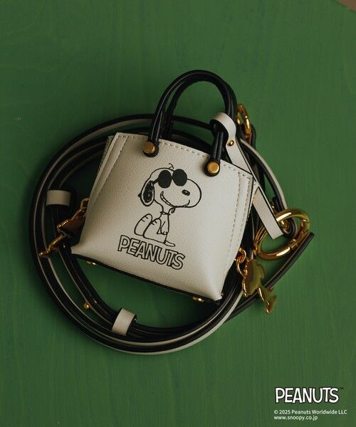 ROPE' / ロペ ハンドバッグ | 【WEB限定/一部店舗限定】【E'POR×PEANUTS】別注 Y BAG Pico（オフホワイト(15)）