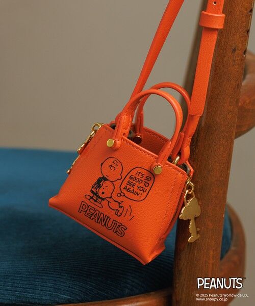 ROPE' / ロペ ハンドバッグ | 【WEB限定/一部店舗限定】【E'POR×PEANUTS】別注 Y BAG Pico（レッド(60)）