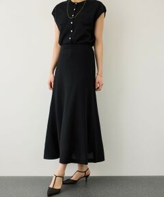 ROPE' / ロペ ロング・マキシ丈スカート | ギマコットンニットフレアースカート/セットアップ対応