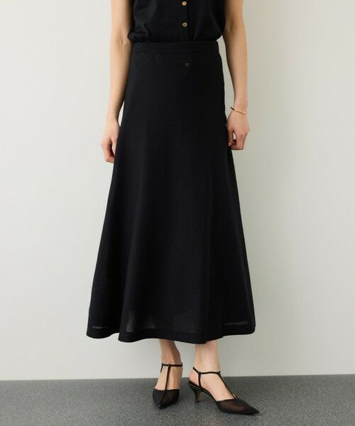 ROPE' / ロペ ロング・マキシ丈スカート | ギマコットンニットフレアースカート/セットアップ対応 | 詳細15