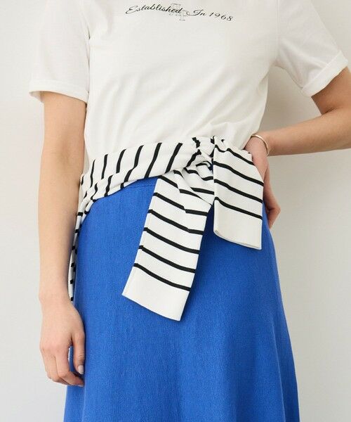 ROPE' / ロペ ロング・マキシ丈スカート | ギマコットンニットフレアースカート/セットアップ対応 | 詳細2