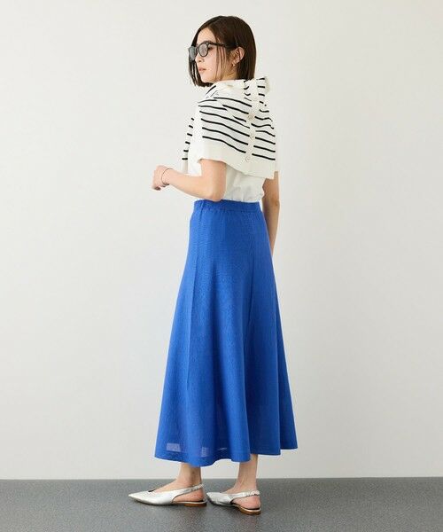 ROPE' / ロペ ロング・マキシ丈スカート | ギマコットンニットフレアースカート/セットアップ対応 | 詳細4