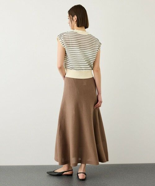 ROPE' / ロペ ロング・マキシ丈スカート | ギマコットンニットフレアースカート/セットアップ対応 | 詳細8