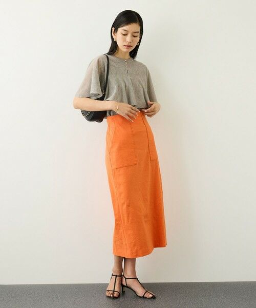 ROPE' / ロペ Tシャツ | LEVITA ティアードフリルニットプルーオーバー/接触冷感・イージーケア | 詳細30