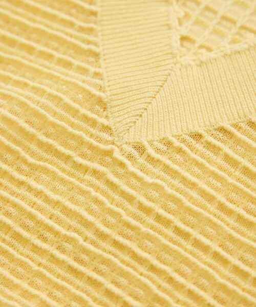 ROPE' / ロペ ニット・セーター | ピンタックサマーノースリーブニット/イージーケア | 詳細24