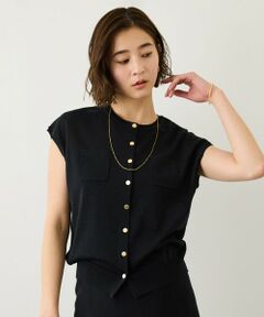 ROPE' / ロペ ニット・セーター | ギマコットンフレンチスリーブニット/セットアップ対応