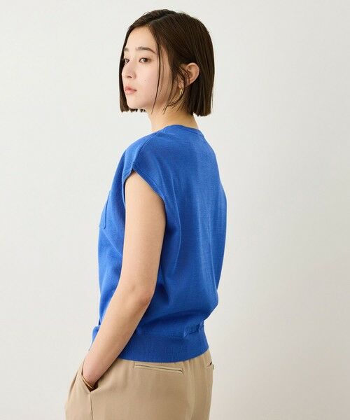 ROPE' / ロペ ニット・セーター | ギマコットンフレンチスリーブニット/セットアップ対応 | 詳細1