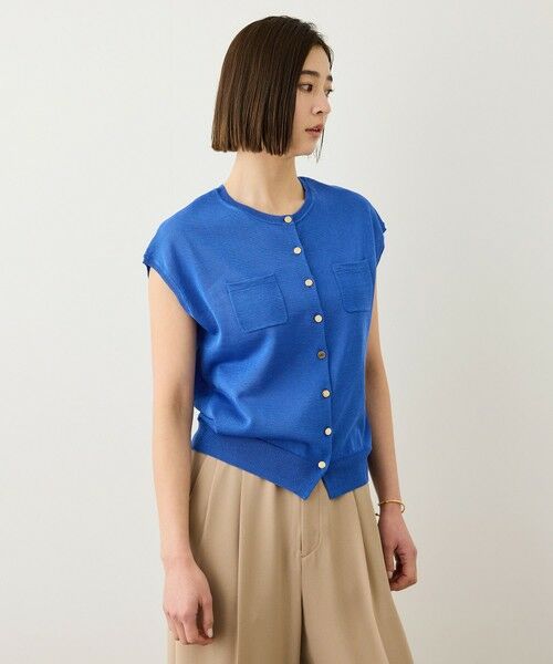 ROPE' / ロペ ニット・セーター | ギマコットンフレンチスリーブニット/セットアップ対応 | 詳細2