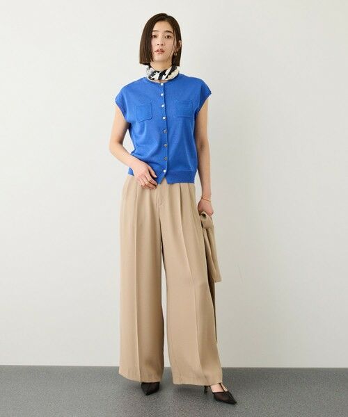 ROPE' / ロペ ニット・セーター | ギマコットンフレンチスリーブニット/セットアップ対応 | 詳細3