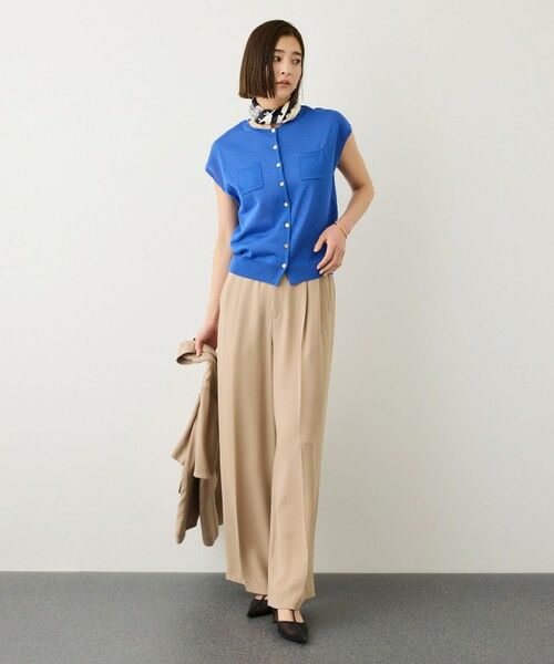 ROPE' / ロペ ニット・セーター | ギマコットンフレンチスリーブニット/セットアップ対応 | 詳細5