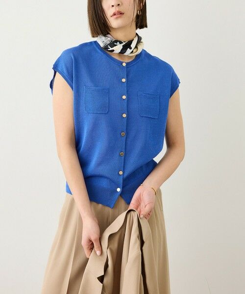 ROPE' / ロペ ニット・セーター | ギマコットンフレンチスリーブニット/セットアップ対応 | 詳細6