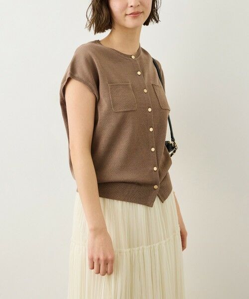 ROPE' / ロペ ニット・セーター | ギマコットンフレンチスリーブニット/セットアップ対応 | 詳細8