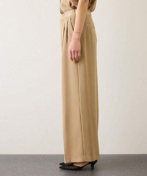 ROPE' / ロペ その他パンツ | ライトトリアセイージーワイドパンツ/セットアップ対応・イージーケア | 詳細27