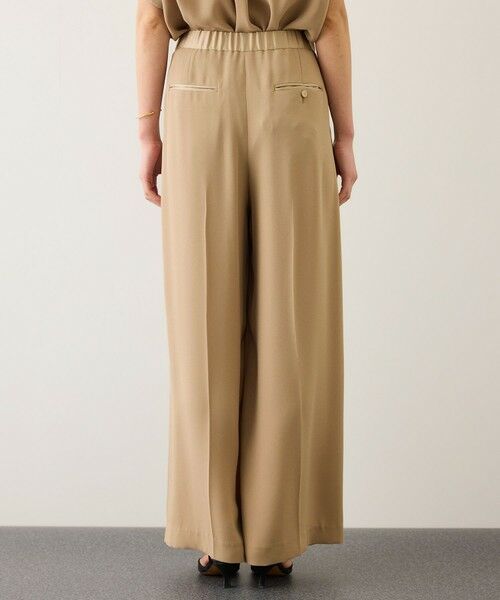 ROPE' / ロペ その他パンツ | ライトトリアセイージーワイドパンツ/セットアップ対応・イージーケア | 詳細28