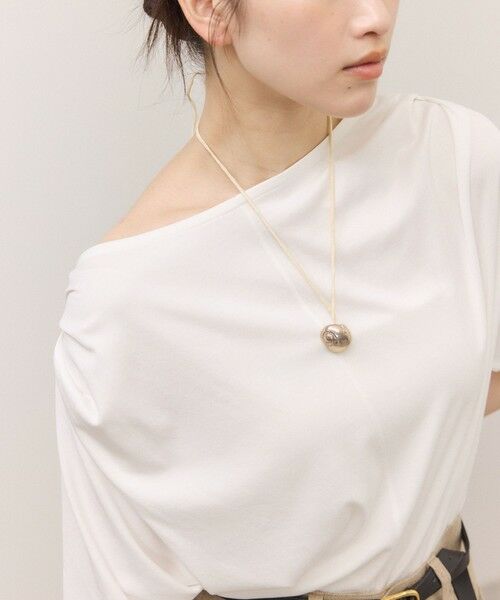 ROPE' / ロペ Tシャツ | 【ADAM ET ROPE’ FEMME】ドレープトップス | 詳細9