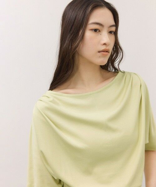 ROPE' / ロペ Tシャツ | 【ADAM ET ROPE’ FEMME】ドレープトップス | 詳細24