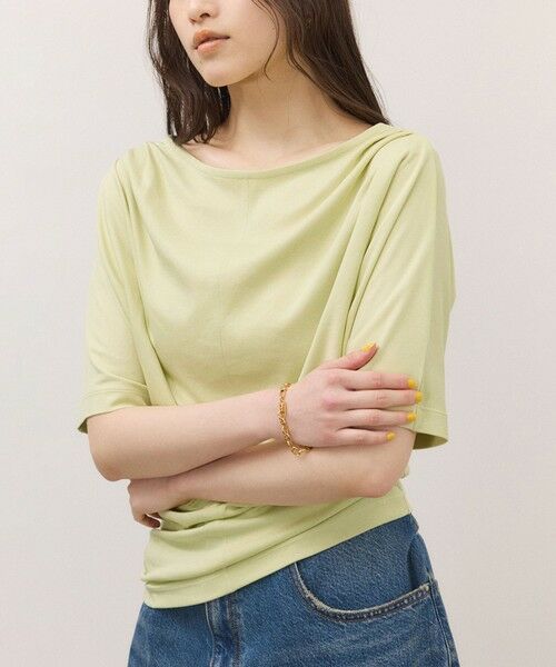 ROPE' / ロペ Tシャツ | 【ADAM ET ROPE’ FEMME】ドレープトップス | 詳細25